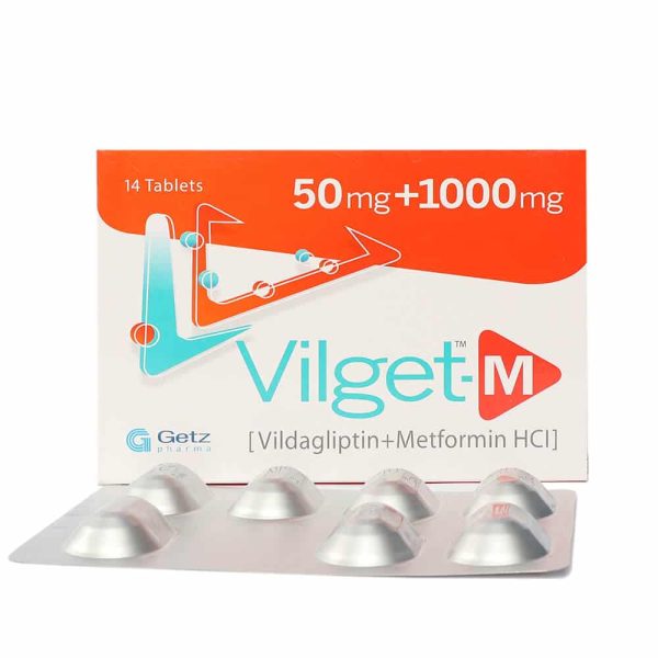 VILGET M 50/100MG TABS X14