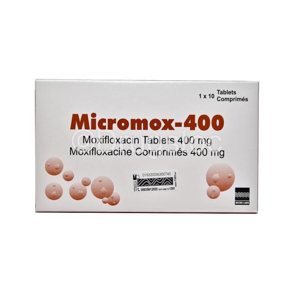 MICROMOX 400MG TABS x10