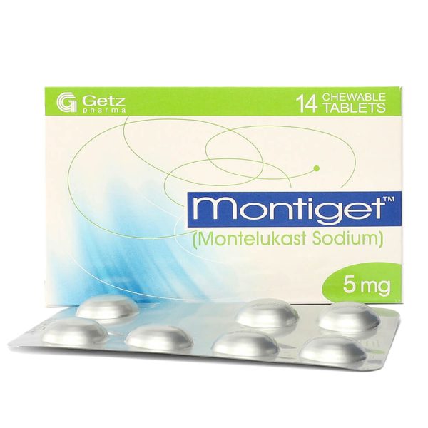 MONTIGET 5MG TABS X28