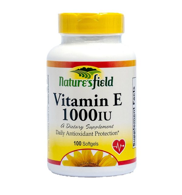 NATURES FIELD VITAMIN E 1000IU X100 CUP