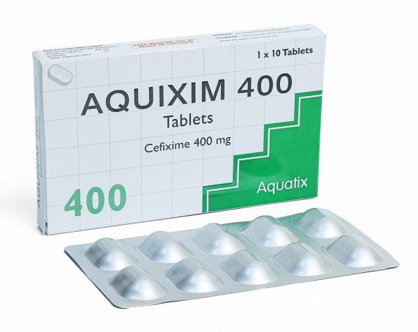 AQUIXIM 400MG TABS x10