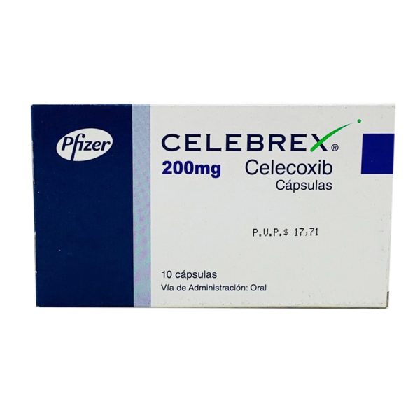 CELEBREX 200MG CAPS x10