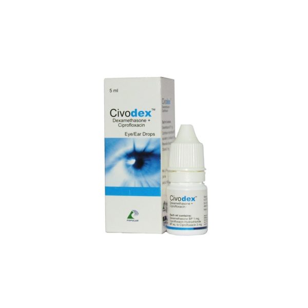 CIVODEX EYE/EAR DROP 5ML