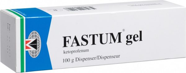 FASTUM GEL DISPENSER TUBE 100G