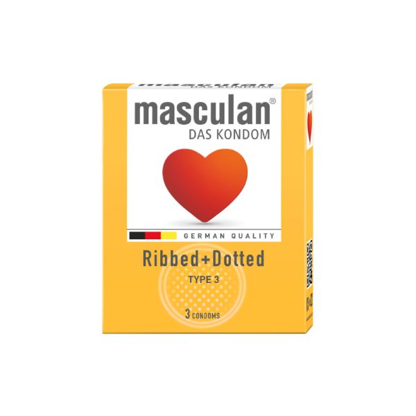 MASCULAN CONDOMS R+D/LP /FRUTTI/SENSITIVE x3