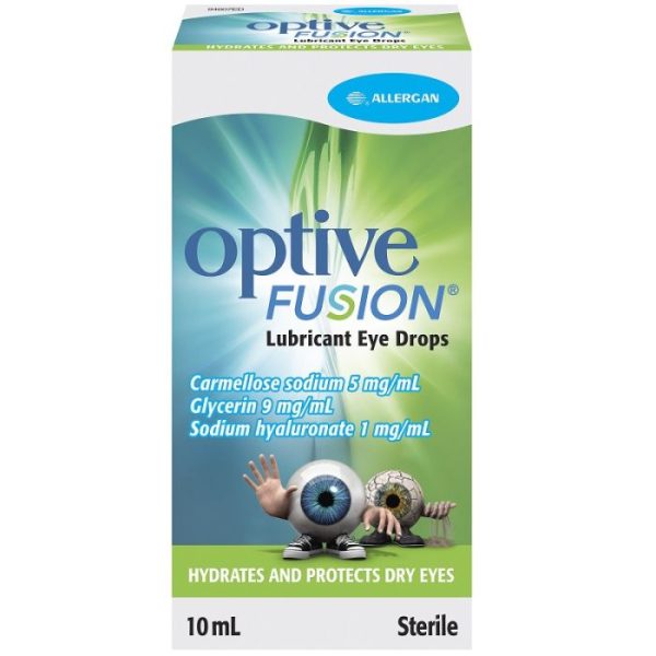 OPTIVE FUSION EYE DROP 10ML