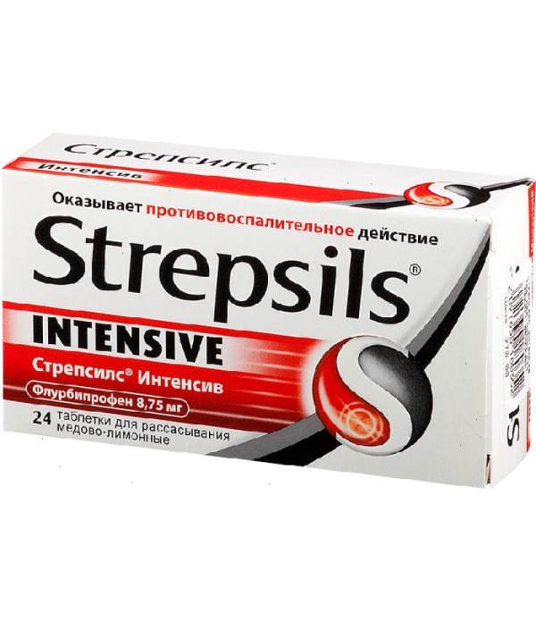 STREPSILS INTENSIVE LOZENGES x16