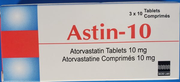 ASTIN 10MG TABS x30