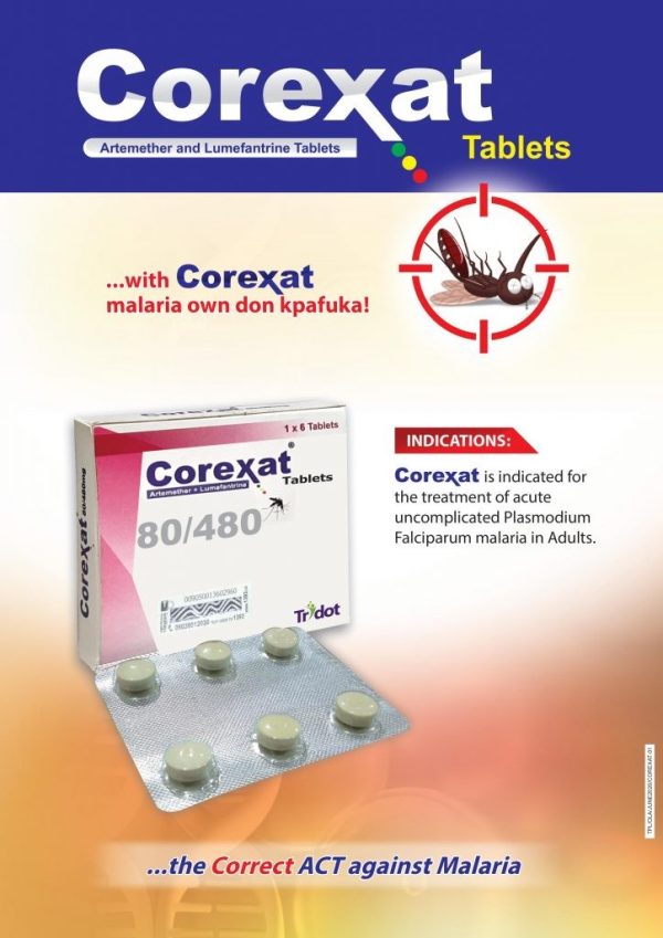 COREXAT 80/480MG TABS x6