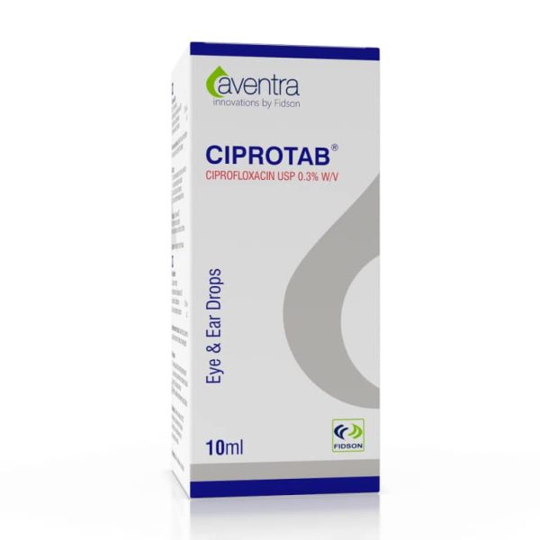 CIPROTAB EYE/EAR DROPS 10ML