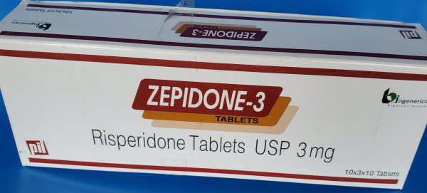 ZEPIDONE 3MG TABS x30