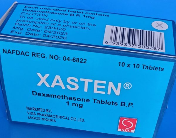 XASTEN 1MG TABS x100