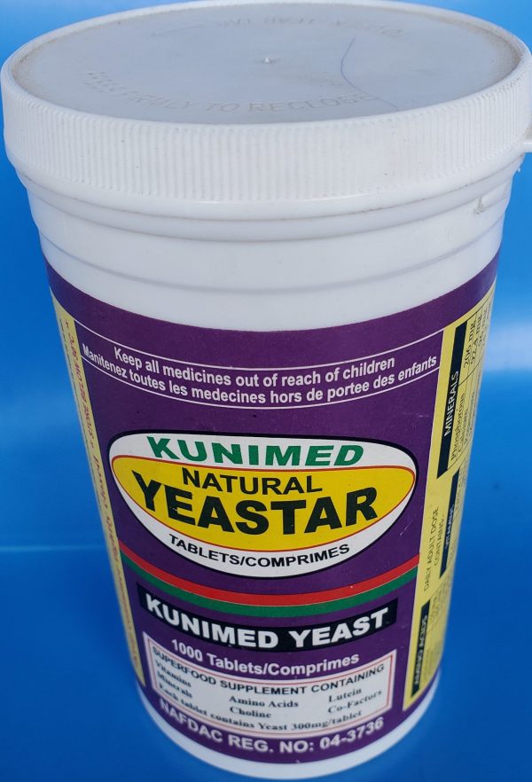 YEAST TABS x1000 KUNIMED