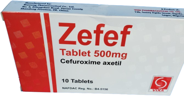 ZEFEF 500MG TABS x10 VIXA