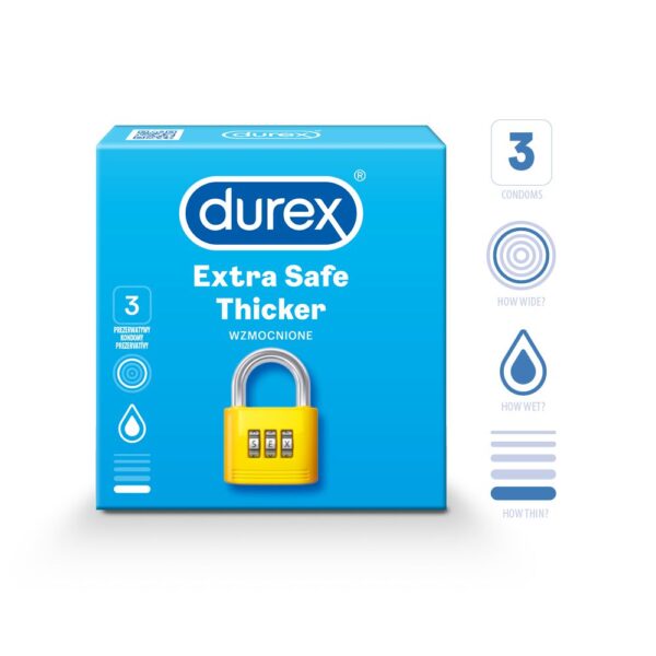 DUREX CD SELECT/EXTRA SAFE x3