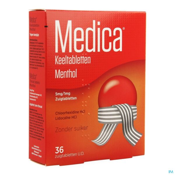 MEDICA MENTHOL LOZ x36