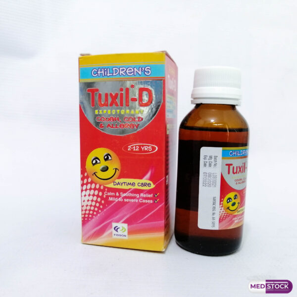 TUXIL D CHILDREN COUGH SYRUP 100ML